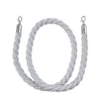 Bollard Rope - Silver VIP 1.5m