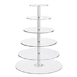 Cake Stand - Clear 5 Tier