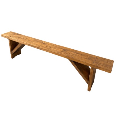 Bench Seat / Pew - Natural Wood