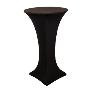 Cocktail Table Sock - Lycra Black