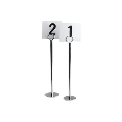 Table Number Stands - S/S - 1 to 25