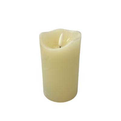 Candle LED with remote - medium 12.5cm