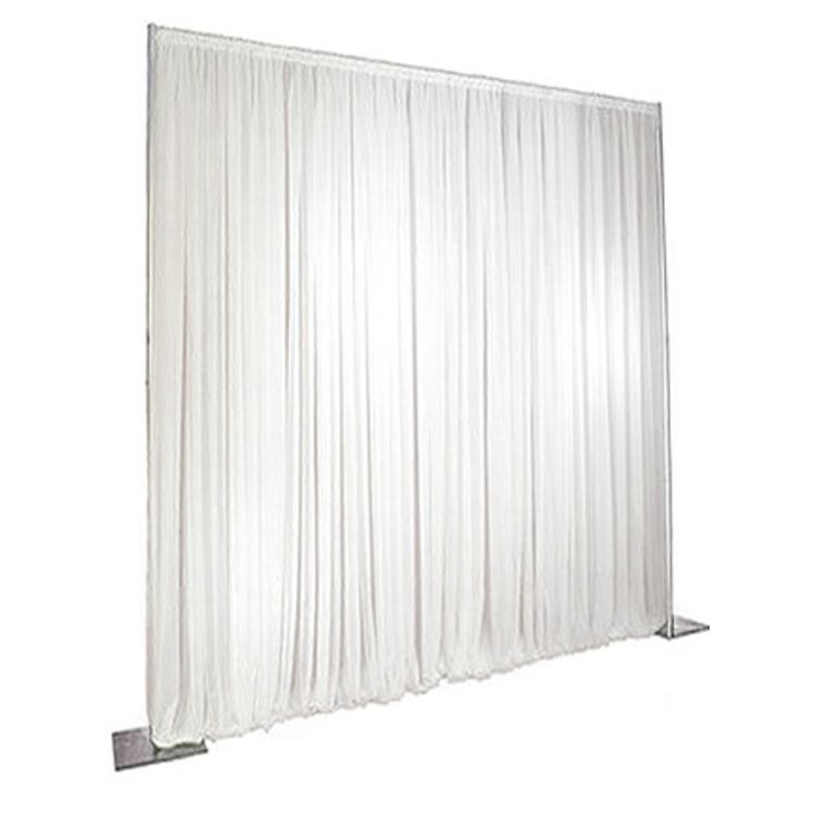 Back Drop Material - White 8m x 4m