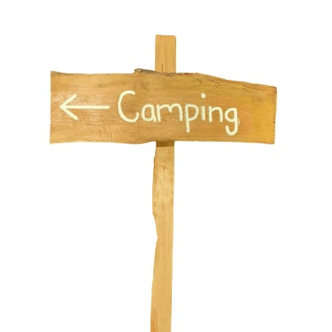 Sign - Camping