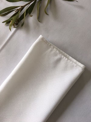 Napkin - White Linen