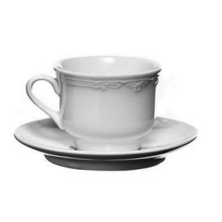 Cup and Saucer - cottage
