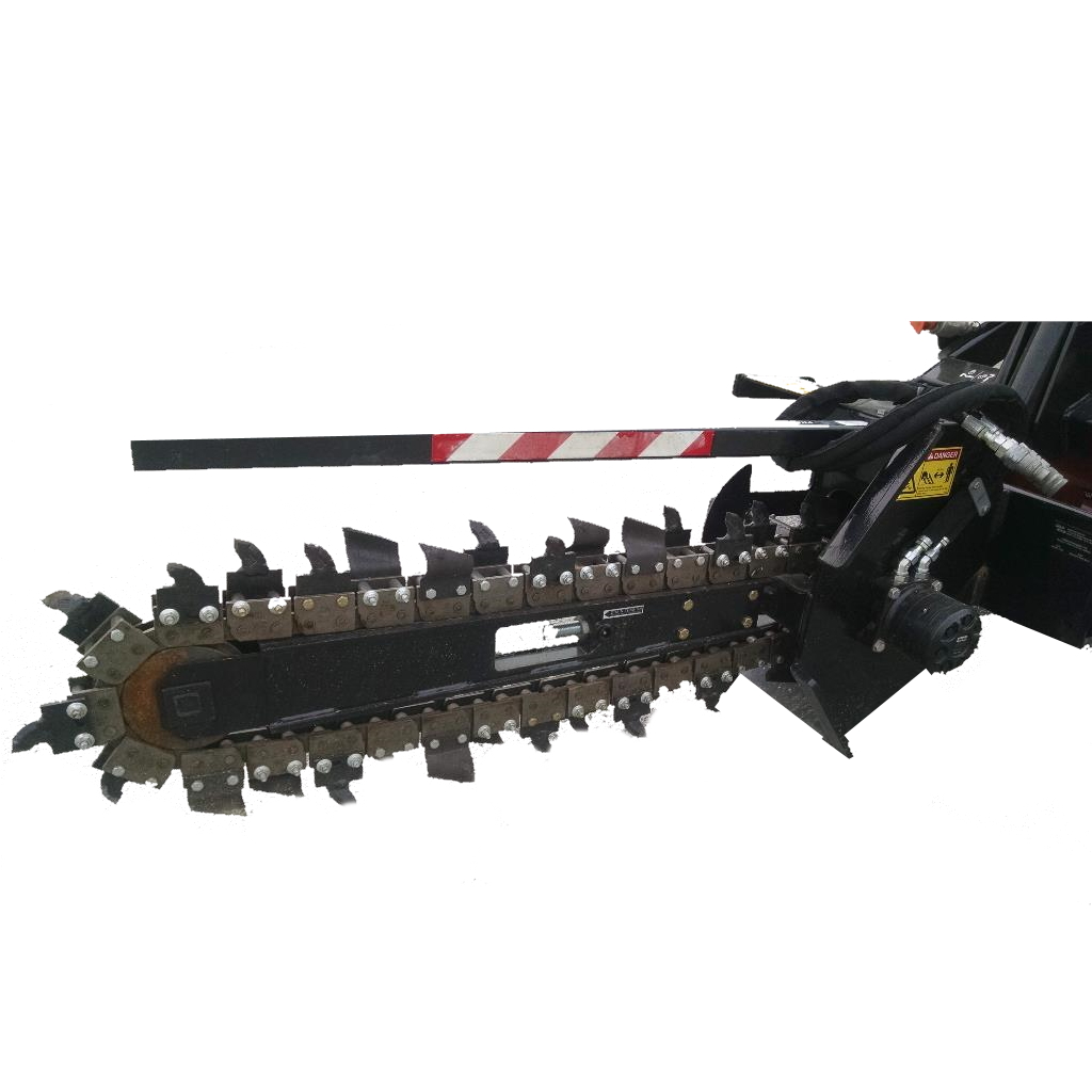 Trencher Attachment for Skid Steer