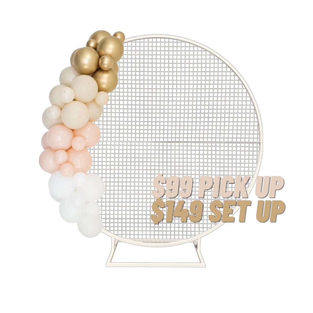 Pink/Gold Balloon Package