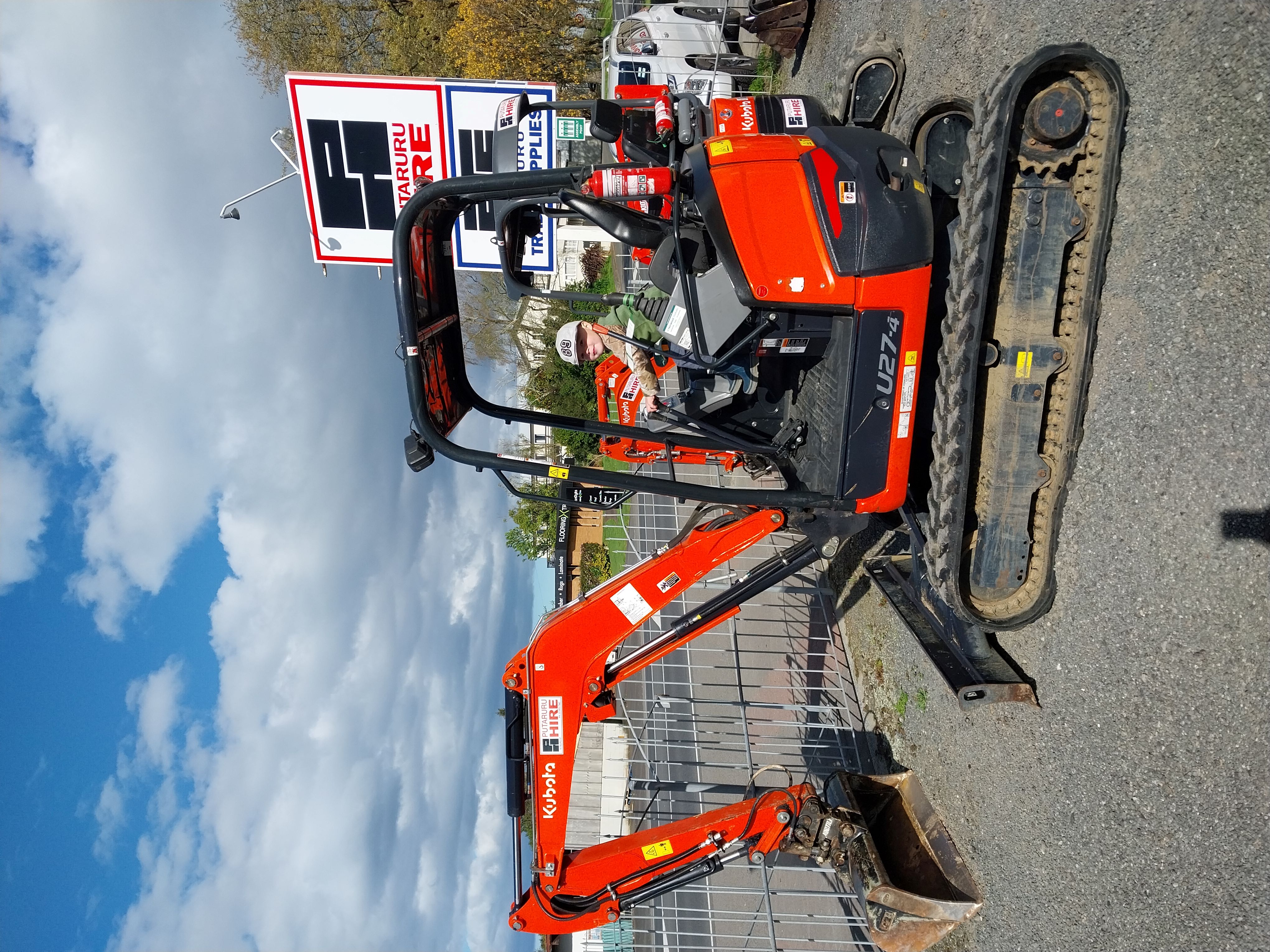 Excavator Digger 2.7 ton Kubota