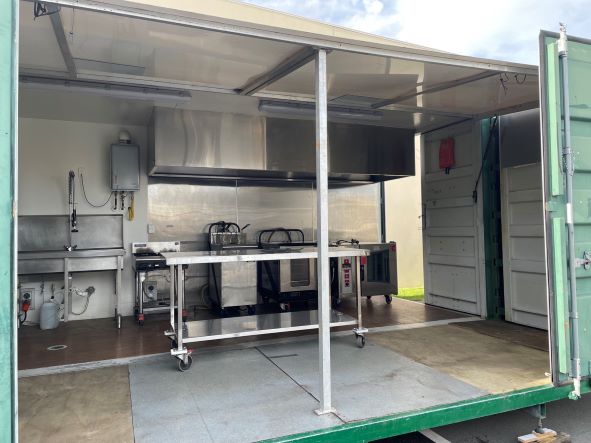 20' Container Kitchen (Green)