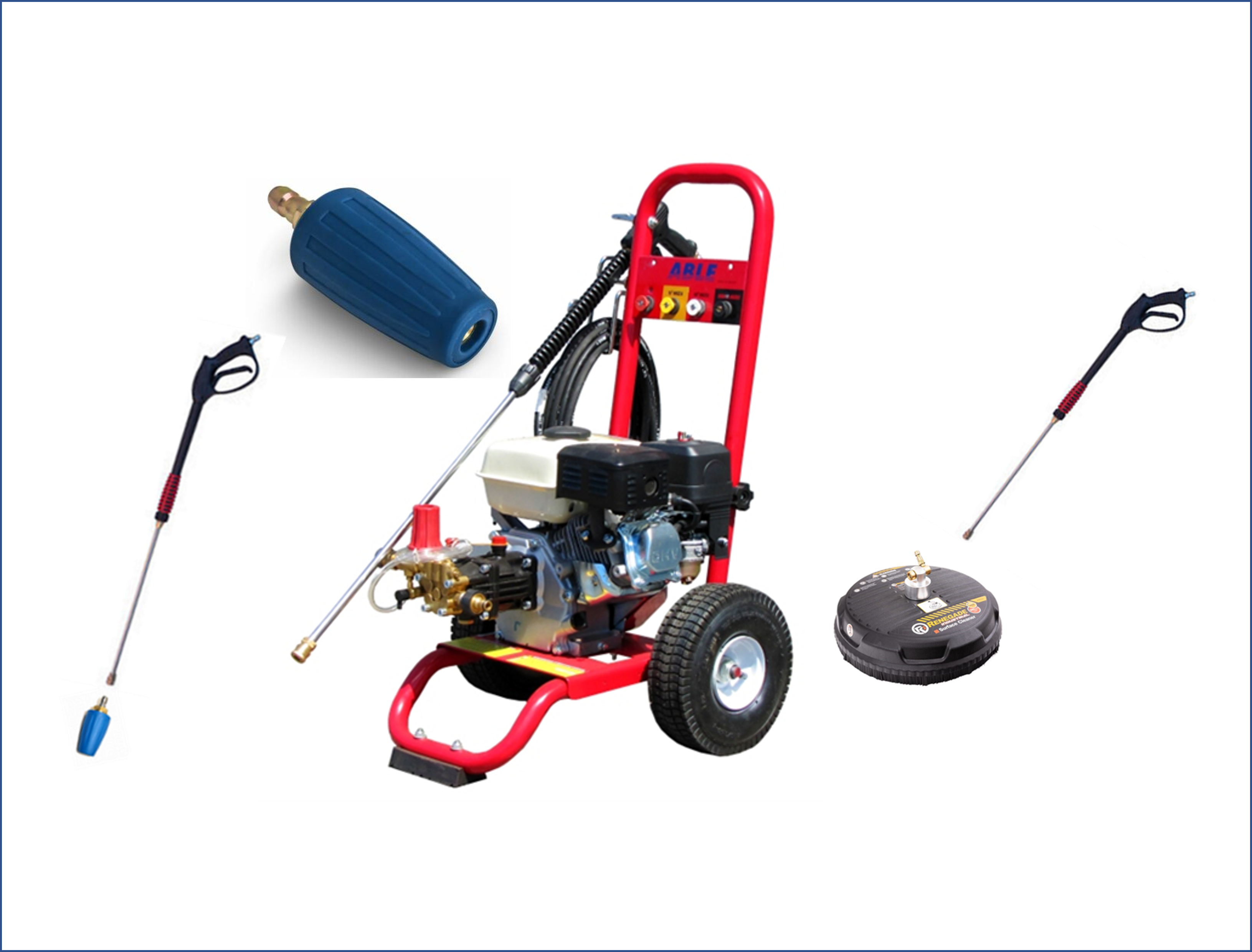 Pressure Washer - 3000psi - Patio Cleaning Package