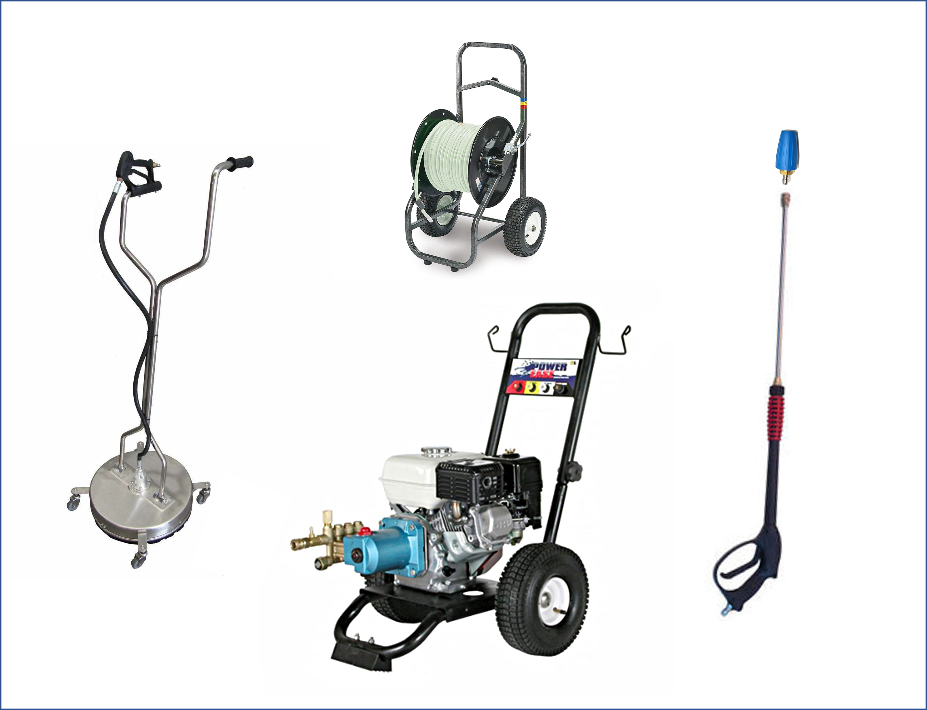Pressure Washer - 4000psi - Driveway Cleaning Package