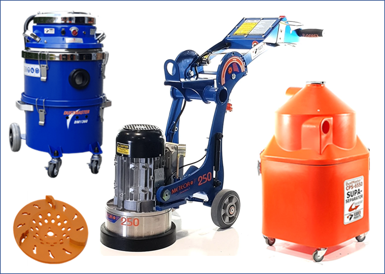 Concrete Floor Grinder Package - 250mm