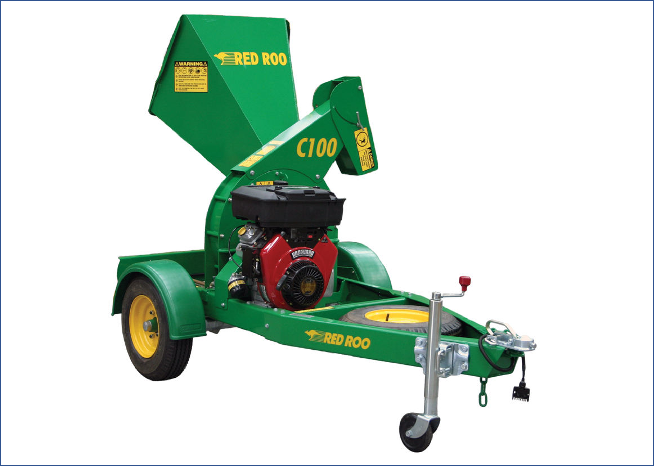 Wood Chipper - 100mm - Red Roo C100 