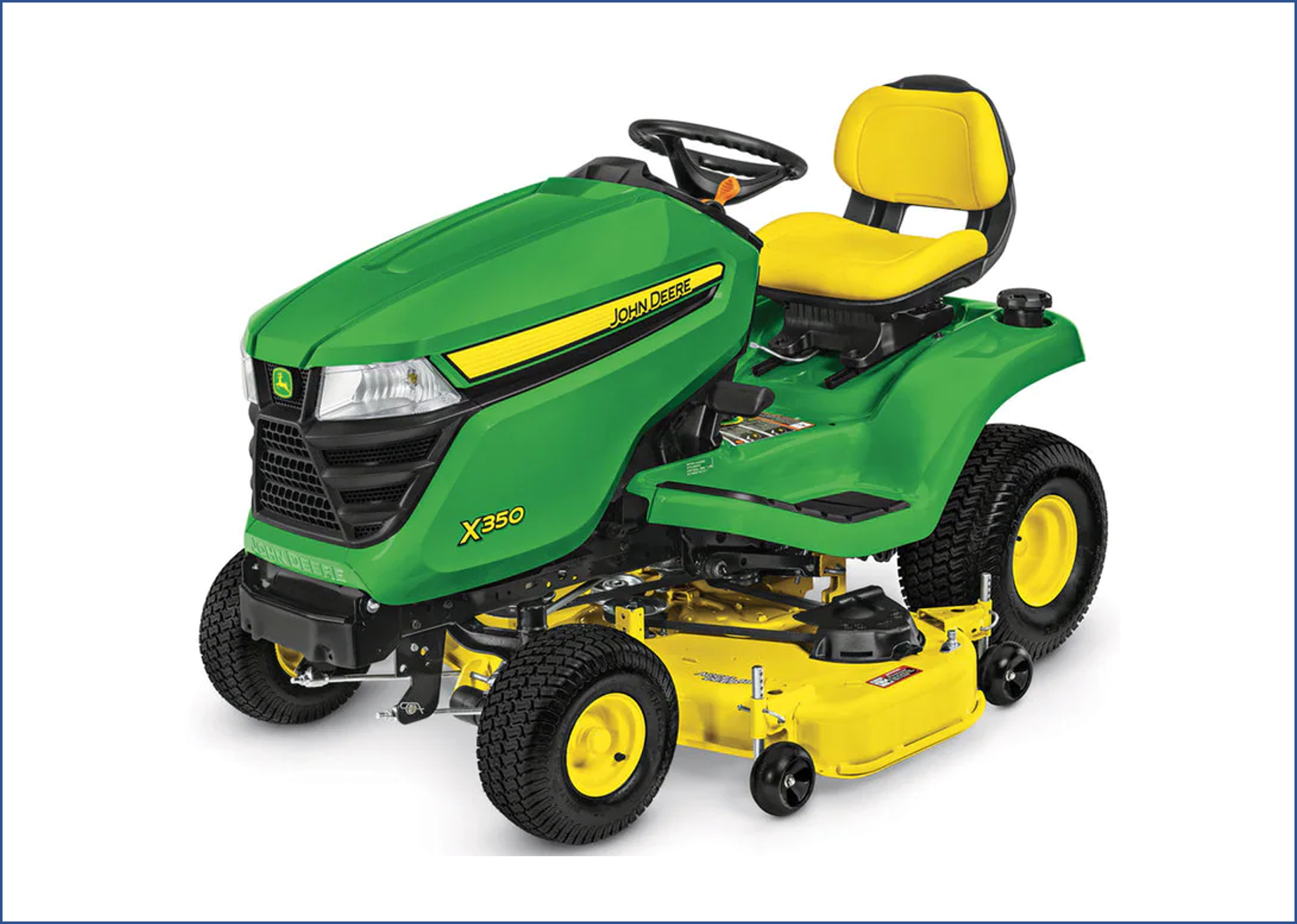 Ride on Lawnmower - 48 Inch - John Deere X350