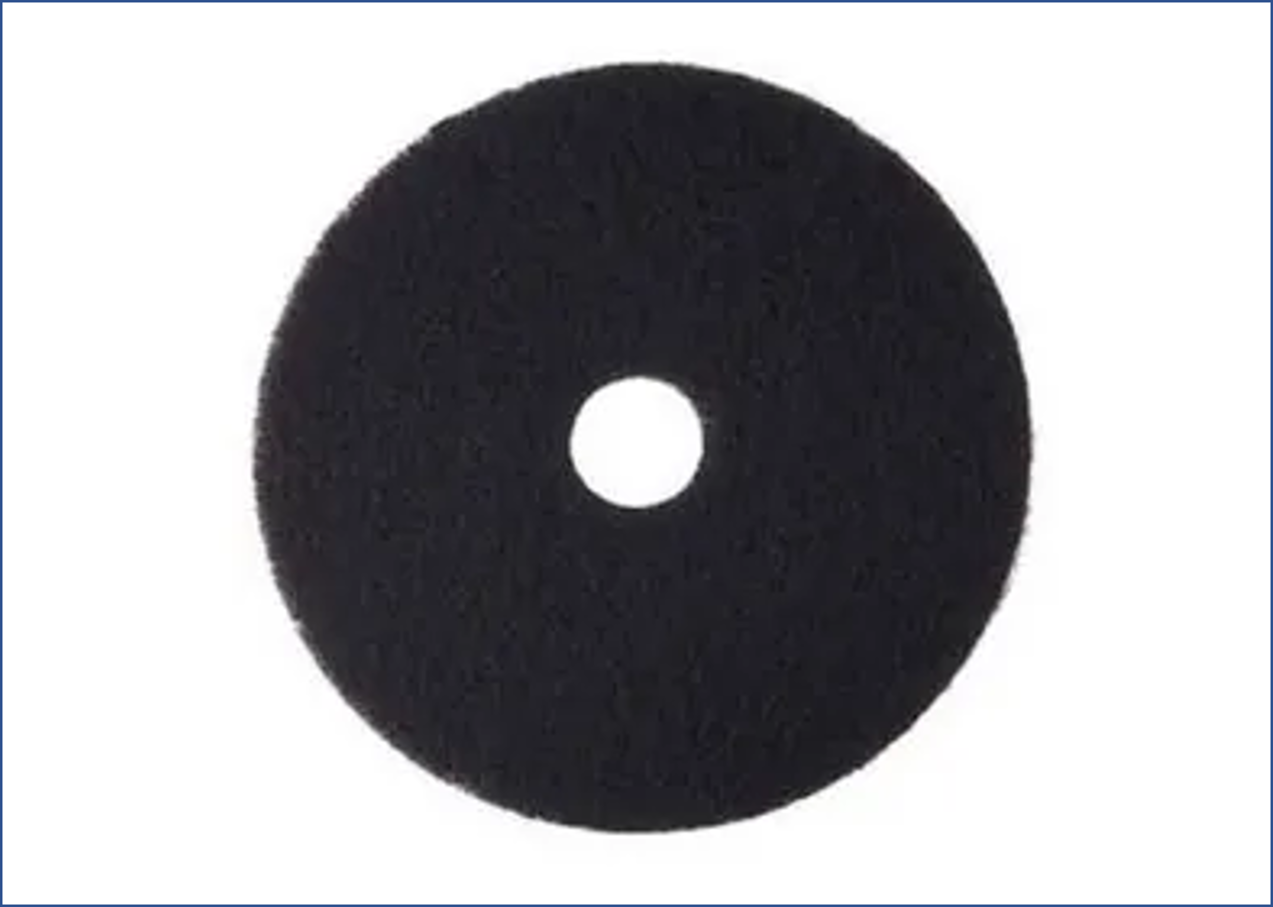 Floor Pad - 40cm - Black Stripping