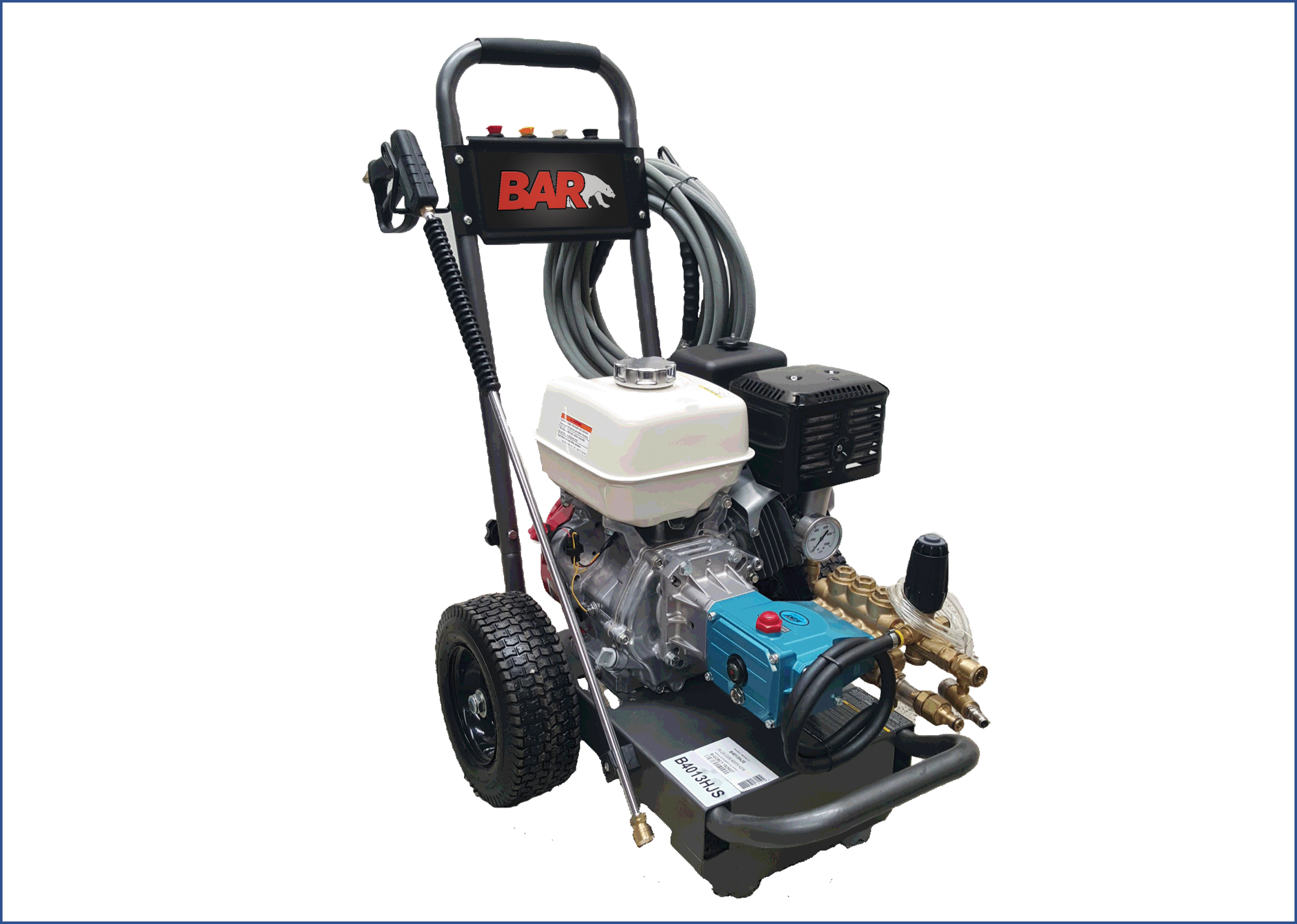 Pressure Washer - 3000psi - Petrol - BAR